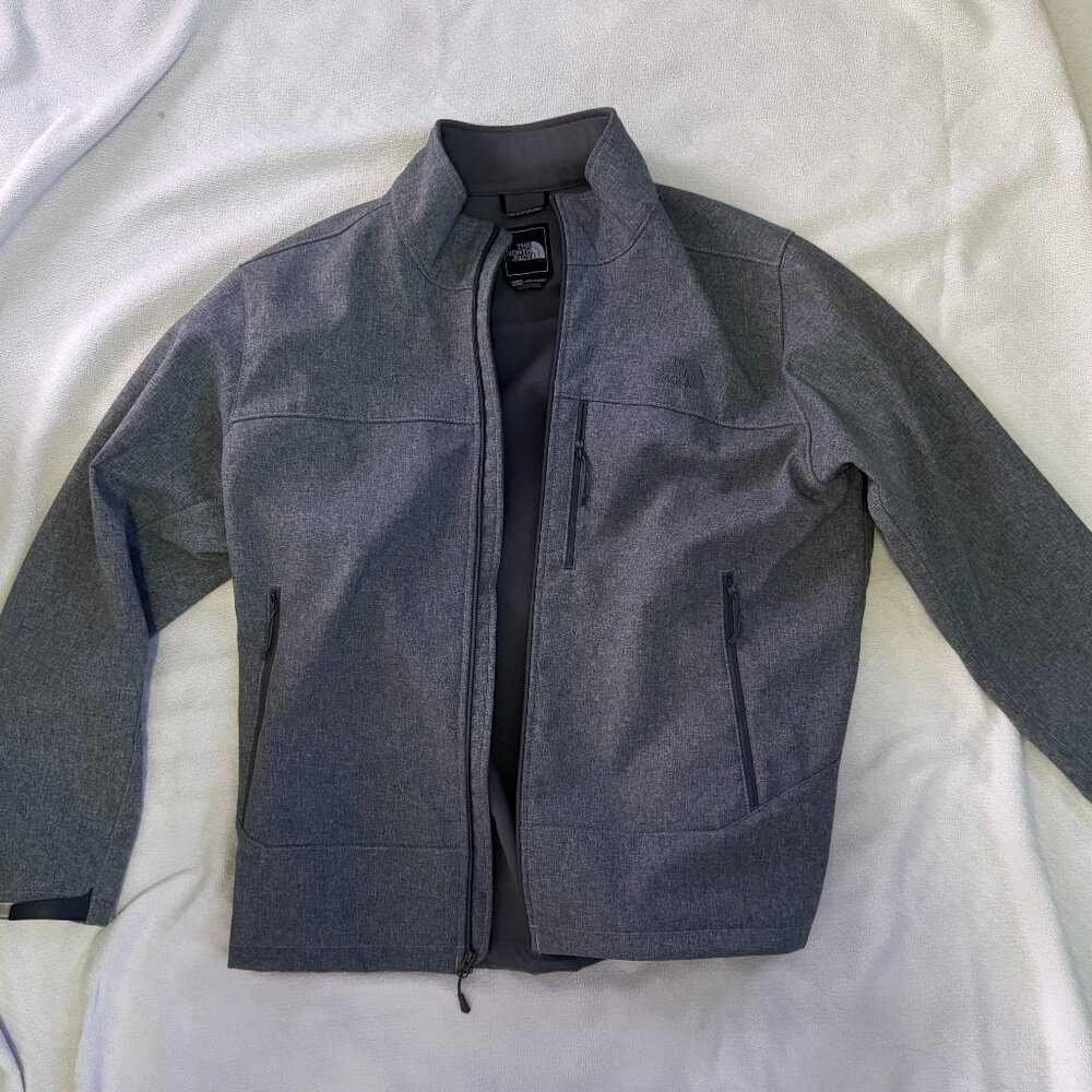 The North Face Apex Bionic 2 Softshell Jacket in Heather Grey